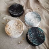 midnight moon stone | 夜半月のアロマストーン《火を使わない香るインテリア》