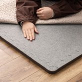 ラグ カーペット 【4枚セット】ジョイントアンダー 厚み増し太郎 アツマシ 約61×61cm の下に敷くマット ジョイントマット ジョイント式 下敷き 防音 滑り止め ふかふか 厚手 低反発