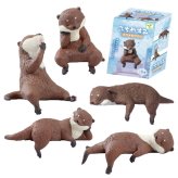 【5種類セット】 エール ガチャ ふちやすみ コツメカワウソ コンプリート 中身 ガチャガチャ