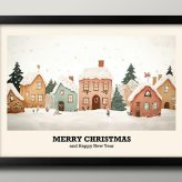 日本製 メリー クリスマス Xmas Christmas サンタクロース ビンテージイラスト A3 サイズ ポスター アート おしゃれ 絵画 インテリア 北欧 イラスト マット紙 艶消し アートパネル 額 フレーム デザイン 壁掛け ギフト 新築祝い ディスプレイ  速達 送料無料