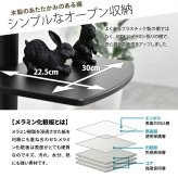 棚付きテレビスタンド HASE ONTV0288 自立式テレビスタンド 左右35度首振り 高さ調節可能 テレビボード シンプルスタイル モダン 32v型～55v型 重量 最大 40kg VESA規格 100×100～400×400mm 新生活