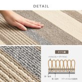 ラグ カーペット 洗える速乾タフト フィン 約185×240cm すぐ乾く 洗える 日本製 速乾 軽量 モダン おしゃれ 抗菌 防臭 国産 絨毯 じゅうたん タフト織 新生活