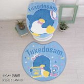 トイレマット フタカバー 2点セット サンリオ タキシードサム 洗浄暖房用 ウォシュレット キャラクター グッズ トイレタリー インテリア おしゃれ かわいい ギフト 新生活 サンリオ正規ライセンス品