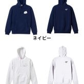 野球 パーカー プルオーバー メンズ レディース ジュニア 練習着 裏パイル おもしろ 名入れ スウェット おしゃれ キッズ 大きいサイズ 文字入れ無料 「野球ボール in おにぎり」 アートワークスコウベ 【送料無料】