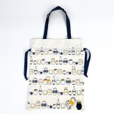 ディズニー プー Winnie The POOH Pooh Series 巾着バッグ バッグ 通勤 通学 巾着 刺繍 ブルー グッズ