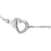 スワロフスキー SWAROVSKI Hyperbola ブレスレット 5524421  ホワイト レディース  インフィニティー ハート ジルコニア アクセサリー ジュエリー プレゼント【海外正規品】送料無料
