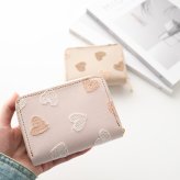 お札が折れない コンパクトウォレット 【 ニュアンスハート 】 全面