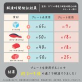 解凍プレート 急速解凍 カクセー 急速解凍アルミプレート リフトアップホルダー付き 最大約9倍 アルミプレート 自然解凍 電気不要 水不要 肉 魚 冷凍食品 食品解凍 粗熱取り 冷凍プレート 時短調理 薄型 キッチン便利グッズ 新生活 敬老の日 プレゼント ギフト