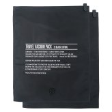 圧縮袋 トラベルバキュームパック L 2枚 POST GENERAL ポストジェネラル 衣類圧縮袋 旅行 出張 パッキング レジャー おしゃれ 便利 ブラック 黒 トラベル圧縮袋 旅行用圧縮ポーチ 丈夫 耐久性 圧縮パック キャンプ アウトドア 遠征 部活 合宿 収納 袋 防災 吸引 不要 2枚入り