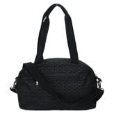 キプリング ボストンバッグ レディース ブランド Kipling クールデフィア ロゴ ワンポイント 総柄 2WAY KI6017-K59 Signature Emb 黒