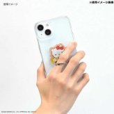 ハローキティ マルチリング スマホリング バンカーリング サンリオ キャラクター グッズ 落下防止 360度回転 スタンド機能 iPhone Android 対応 かわいい おしゃれ サンリオ正規ライセンス品