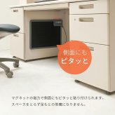 デスク チェア ヒーター 足元 暖房 オフィス マグネット 磁石 ワーク キッチン 学習机 トイレ 自動タイマー 側面 KH1800 新生活