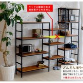 ラック ブリック シリーズ 追加用棚板 60×40 簡単組立 アンティーク モダン ナチュラル オイル ミッドセンチュリー ウッド スタイリッシュ シンプル シェルフ ハンガー インテリア 家具 天然 おしゃれ カフェ 新生活