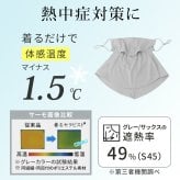 着るセラピストフェイスマスク フェイスカバー 日焼け防止 日除け 近赤外線カット86％ 紫外線（UV）カット98％ UPF50+ 遮熱 吸水速乾 エイジングケア 耳かけ ゴルフ 釣り ユニセックス