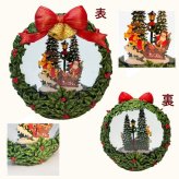 【送料無料】南貿易 スノーイングクリスマスデコライトスタンド KI48872 サンタ ミュージック オルゴール調 音楽 キラキラ 癒し おしゃれ かわいい きれい クリスマスグッズ 置物 スノードーム 装飾 雑貨 オブジェ 雪 自動 プレゼント ギフト 贈り物 誕生日 記念日 ヒイラギ