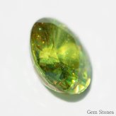 希少 スフェーン 10.18ct 高品質 アップルグリーン  ルース 宝石 裸石 大粒 イエロー グリーン ジュエリー オリジナル 制作 コレクション 記念 お守り 誕生日 プレゼント