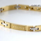 ポリス ブレスレット メンズ ブランド POLICE FLATFORGE GB0082702 ゴールド アクセサリー