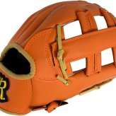 軟式グローブ 一般用 12インチ オレンジ 6417  グローブ やわらか 一般 オールラウンド  軟式 野球 一般 オールラウンド用 ブラック