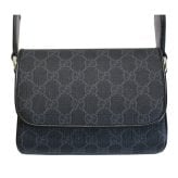 【人気モデル】グッチ GUCCI ショルダーバッグ 斜め掛けバッグ ポシェット レディースバッグ GGスプリーム 黒 ブラック 791741 ブランド ギフト プレゼント【送料無料】