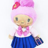 サンリオ 日焼け マイメロディ スタイルアップマスコットキーホルダー (コギャル) Sanrio