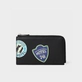 【無料ラッピング】 ポールスミス Paul Smith 財布 Hotel Stickers フラグメントケース ブラック ブランド 正規品 新品 ギフト プレゼント 人気 おすすめ 誕生日 記念日 クリスマス 送料無料 psm522778