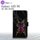 Galaxy A23 GalaxyA23 手帳型スマホケース カバー ピンスト 黒 ピンク ブルー 2022年 10月発売 nk-004s-a23-dr1238