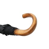 フォックスアンブレラズ FOX UMBRELLAS TL1 Maple Crook 折り畳み傘 晴雨兼用傘 tel1-br-bk ユニセックス BROWN 折畳傘