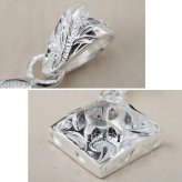 ハワイアンジュエリー ネックレス ホヌ ペアネックレス 2本セット 刻印 無料 誕生石入れ可 ホヌ ひし形 シルバー925 ギフトラッピング可能 大人 友達 シンプル 長さ選べる カップル 夫婦 プレゼント ハロウィン 【品番：CG-SP2958P】