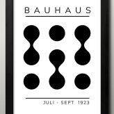 日本製 バウハウス BAUHAUS ミッドセンチュリー A3 サイズ ポスター アート おしゃれ 絵画 インテリア 北欧 イラスト マット紙 艶消し アートパネル 額 フレーム デザイン 壁掛け ギフト 新築祝い ディスプレイ  速達 送料無料