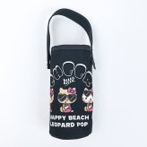 サンリオ 日焼けキティ ボトルホルダー ブラック/レオパード ランチ Sanrio