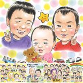記念日の記念に、記念に似顔絵を贈りませんか。初めての似顔絵注文でも安心です。 家族 似顔絵 プレゼント 手描き ギフト 贈り物 名入れ 記念日 感謝 記念 お祝い 誕生日 両親 おばあちゃん おじいちゃん お父さん 家族 下書き確認 名入れ 修正無料 親孝行 かわいい そっくり 一生もの 家族 感謝 一生もの 披露宴 百寿祝い サプライズ お祝い返し 大量注文 同窓会 贈答品 大人数