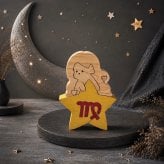 国産ヒノキ 星座の組み木｜乙女座 ♍｜8/23〜9/22生まれ｜木製インテリア・誕生日プレゼント