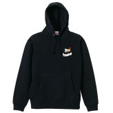 バドミントン パーカー プルオーバー メンズ レディース ジュニア 練習着 裏パイル おもしろ 名入れ スウェット おしゃれ キッズ 大きいサイズ 文字入れ無料 「シャトル in 天むす」 アートワークスコウベ 【送料無料】