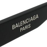 バレンシアガ BALENCIAGA サングラス アジアンフィット UVカット アイウェア キャットアイ フォックス BB0389SK-001 メンズ レディース ユニセックス ブラック+グレー 国内正規品