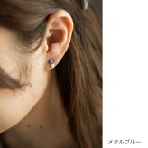 セカンドピアス チタン つけっぱなし 純チタン 丸玉 パール ツインボール 金属アレルギー 日本製 ポスト 軸太0.75mm 長さ10mm 全8色 全品1個ずつバラ売り 医療用 おすすめ かわいい シンプル 小さめ ミニ 極小 人気 プレゼント