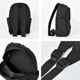 マンハッタンポーテージ リュック Manhattan Portage メンズ レディース 大容量 17L A4 PC 収納 13インチ 撥水 ナイロンタッサー 小さめ 軽量 黒 ブラック リュックサック ナイロンリュック バックパック デイパック ビジネスリュック 通勤 通学 旅行 男女兼用 MP2286BPTS