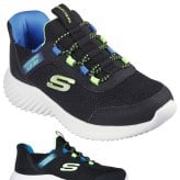 スケッチャーズ スリップインズ キッズ ジュニア スニーカー 男の子 女の子 運動靴 黒 ハンズフリー SKECHERS Slip-ins BOUNDER バウンダー ノーマル幅 403822N 403822L 303585N 303585L