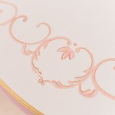 テーブル 6人用 幅160cm ダイニングテーブル 楕円形 チェア ROCOCO ダイニングセット 7点セット 160cm 楕円 ガラス付 イタリア製チェア ロココ調 姫系 猫脚 アンティーク調 ヨーロピ 新生活