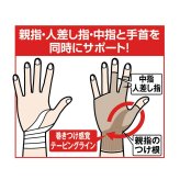 指まで楽々手首サポーター4枚組