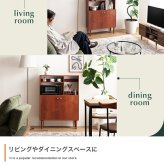 奥行30 キャビネット サイドボード 本棚 リビングボード ラック シェルフ 棚 収納家具 収納 木製 木目調 オープン リビング キッチン ブック 本 雑誌 幅80 ディスプレイ スリム コンパクト: ヴィンテージ家具のような経年劣化した シンプル 新生活