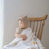 【お名前入りブランケット】わんちゃん柄 犬 いぬ ペット トイプードル ダルメシアン フレンチブルドッグ 名入れ ギフト 出産祝い ニューボーン 誕生日 出産準備 撮影アイテム ベビーブランケット