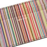 ポールスミス カードケース Paul Smith 名刺入れ カード入れ パスケース メンズ レザー ブラック マルチストライプ M1A-4768-DMULTI 79 【ラッピング無料 誕生日 お祝い プレゼント ギフト 贈り物】 送料無料
