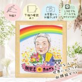誕生日のお祝いに、写真をもとに、心が和む似顔絵を描きます。 米寿 プレゼント 似顔絵 手描き ギフト 贈り物 名入れ 誕生日 記念日 お祝い 長寿 孫 祖父母 ご両親 修正無料 名入れ 下書き確認 そっくり 実績多数 かわいい 喜ばれる 米寿祝い 傘寿 88歳 宝物 キレイ ホワイトデー 喜寿祝い 快気祝い 引っ越し イラスト お祝い返し 感激 お祝いの品 二次会 オーダーメイド 百寿祝い