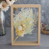 結婚証明書 ドライフラワーフレーム　メルシーブーケ☆【結婚証明書】【ドライフラワー】【メッセージカード無料】 おしゃれ 人前式 