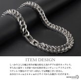 ステンレス ダブル喜平ネックレス 厚みあり チェーンネックレス メンズネックレス 4面カット 幅12mm 50cm 60cm シルバー 中折れ式 重厚感 定番 人気 存在感 男性 金属アレルギー対応