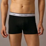 カルバンクライン：MICROFIBER STRETCH ローライズボクサーパンツ 3PK (ブラック)[ボクサーパンツ/ 男性下着/ メンズインナー/人気ブランド/おすすめギフト/誕生日プレゼント/メンズファッション]