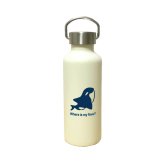 オルカ かわいい 取っ手付きマグボトル おしゃれ 290ml 保温 保冷 ステンレス マグボトル 取っ手付き 真空 断熱 二重構造 ボトル タンブラー 水筒 マイボトル オリジナル しゃち 魚 ペット 動物 アニマル
