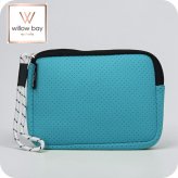ウィローベイ ポーチ レディース ブランド WILLOWBAY リストレットクラッチ クラッチバッグ AQUA