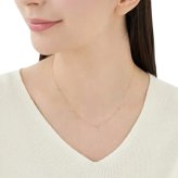 【無料ラッピング】  ヨンドシー 4℃ K10ピンクゴールド ネックレス ブランド 正規品 新品 ギフト プレゼント 人気 おすすめ 誕生日 記念日 クリスマス 送料無料