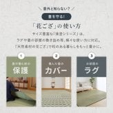 い草カーペット 清澄 せいちょう 江戸間 1畳 2畳 3畳 4.5畳 6畳 8畳 い草ラグ 天然い草100％ 掛川織 市松模様 和モダン 花ござ 上敷き 畳保護 四方縁 抗カビ 消臭 ブルー 夏用 涼感 和室 洋室 折りたたみ 調湿 さらさら 和風